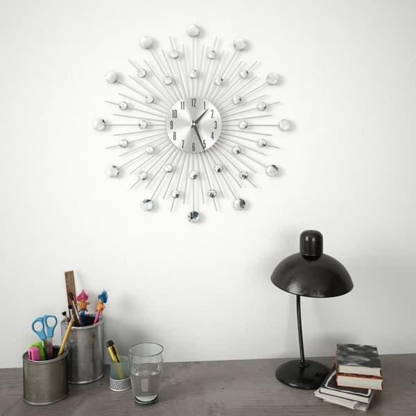 vidaXL vægur med kvarts-urværk moderne design 50 cm