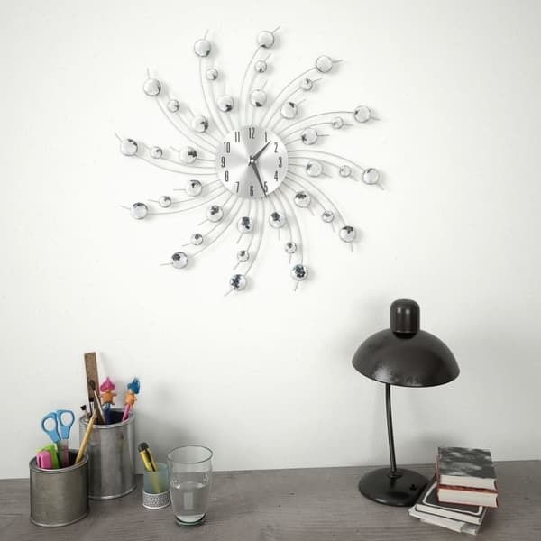 vidaXL Väggklocka med Quartz-urverk 50 cm modern design