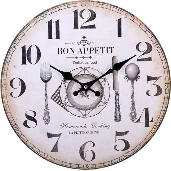 Something Different 34 cm Bon Appetit Clock