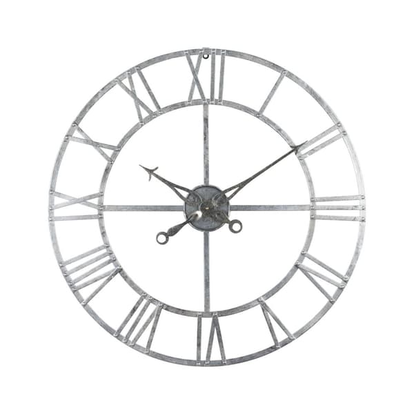 Hill Interiors Foil Skeleton Wall Clock