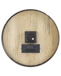 Miniatyrbild 5 av 7: Väggklocka Flerfärgad Distressed Järnram Fläkt Design Rund 60 cm