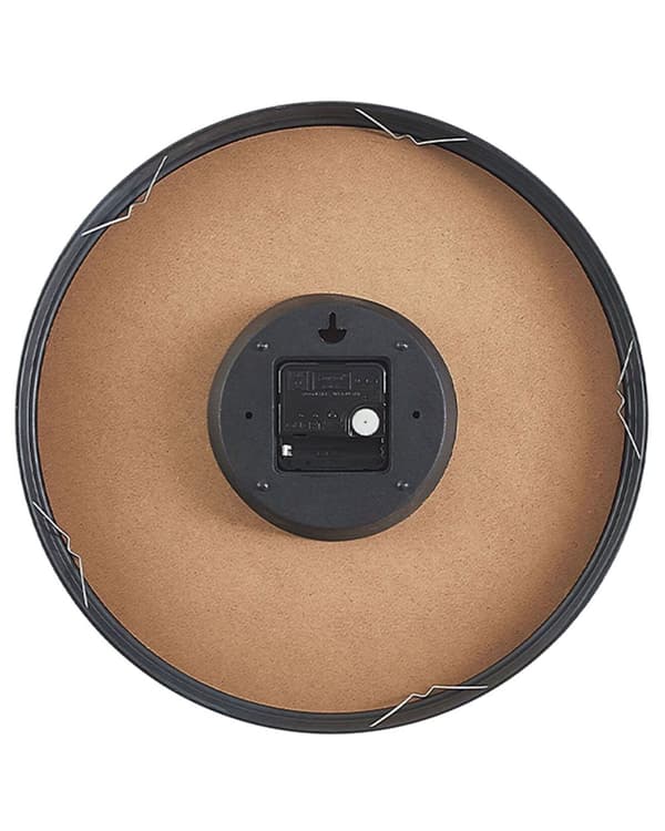 Väggklocka Flerfärgad Järn Öppen Retro Design Rund 33 cm