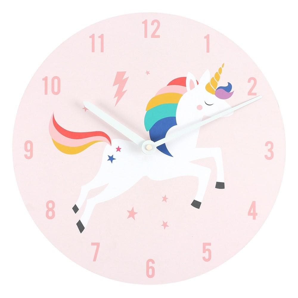 Something Different Chasing Rainbows Unicorn Wall Clock