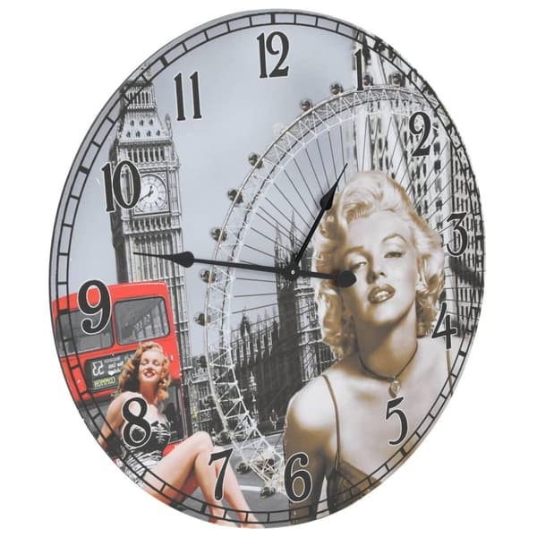 vidaXL Veggklokke vintage 60 cm