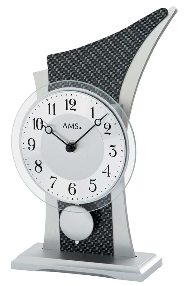 Table Clock AMS 1140, Quartz, Multicolour, Analogue, Modern