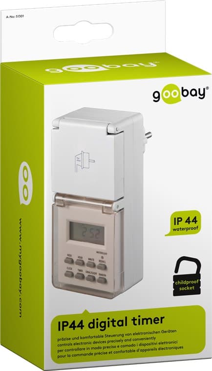 Digital timer IP44