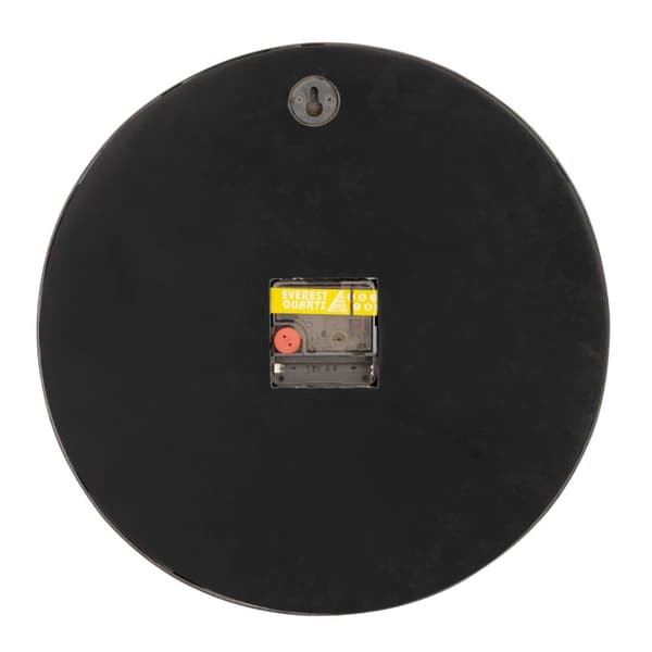 Väggklocka trä Ø 30 cm vardagsrum titta på modern rund trä vintage