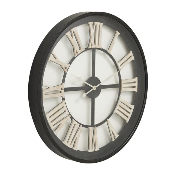 Hill Interiors Skelet vægur Black/White One Size