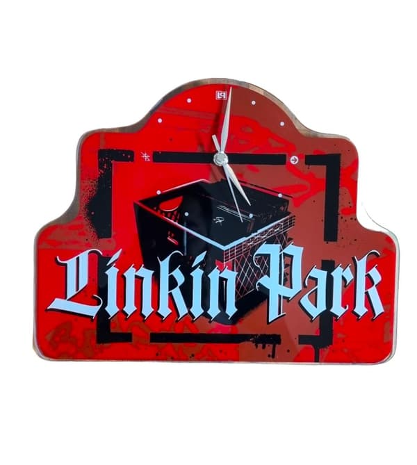Linkin Park - Rød - vægur