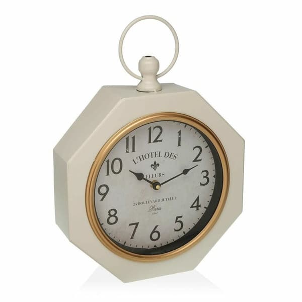 Väggklocka Versa W Metall (28 x 8 x 40 cm)