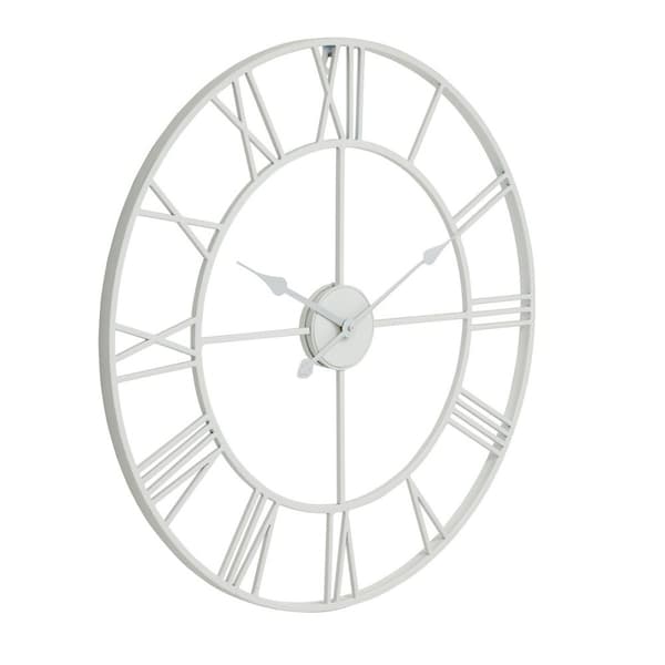 Hill Interiors Skelet vægur White One Size