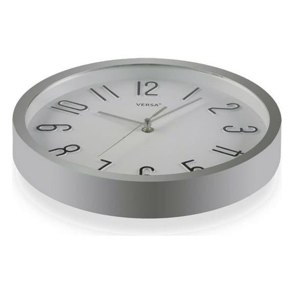 Väggklocka Versa M292451 Plast Fusion 4,6 x 30 x 30 cm