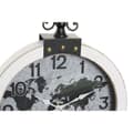 Miniatyrbild 3 av 3: Väggklocka DKD Home Decor 40 x 4 x 54 cm Glas Järn Trä MDF Världskarta (2 antal)