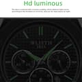 Miniatyrbillede 6 af 8: Armbåndsur Herre WLISTH Fashion Analog Quartz Ur Lysende