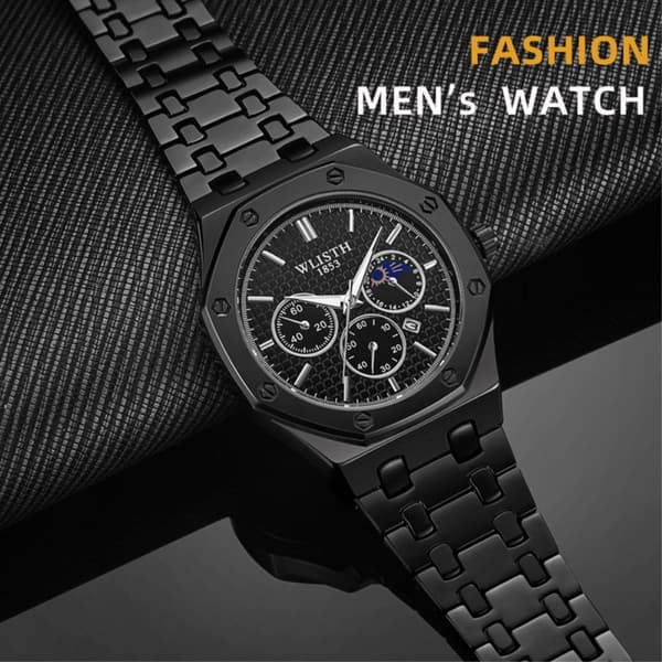 Armbåndsur Herre WLISTH Fashion Analog Quartz Ur Lysende