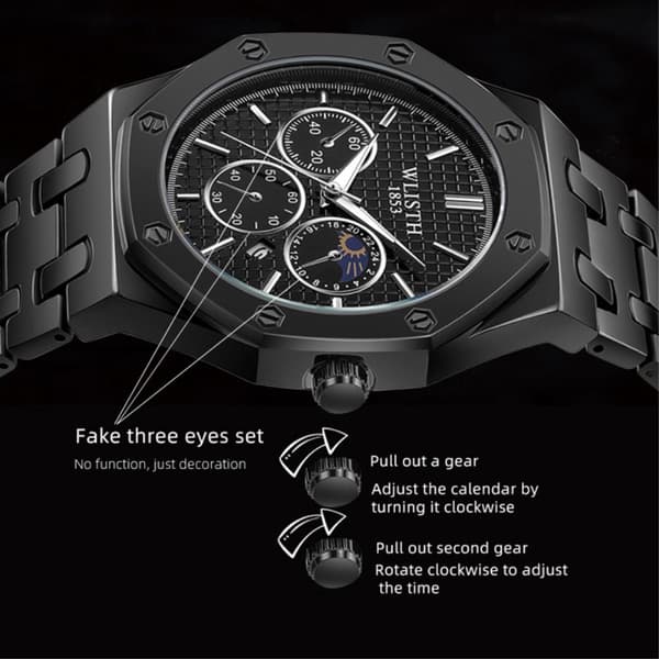 Metall Analog Klassisk Klocka Armbandsklocka Armbandsur Dam
