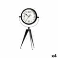Miniatyrbild 1 av 3: Asztali óra Tripod Svart Metall 14 x 30 x 11 cm (4 antal)