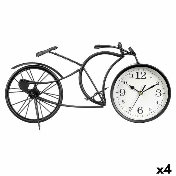 Asztali óra Cykel Svart Metall 40 x 19,5 x 7 cm (4 antal)