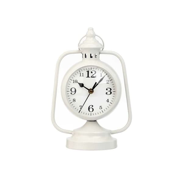 Asztali óra Lampa Vit Metall 17 x 25 x 11,3 cm (4 antal)