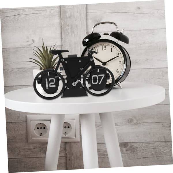 INF Retro cykelmodel digitalt automatisk flip-ur