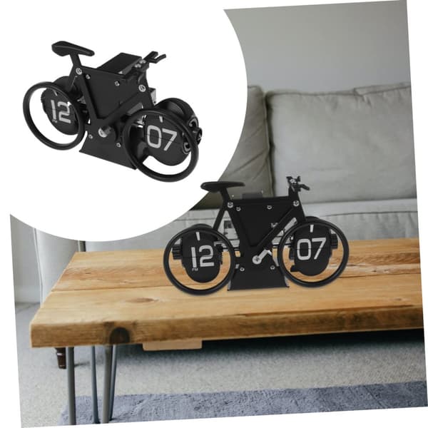 INF Retro cykelmodel digitalt automatisk flip-ur