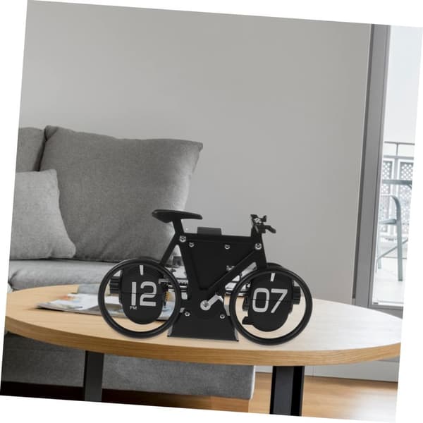 INF Retro cykelmodel digitalt automatisk flip-ur