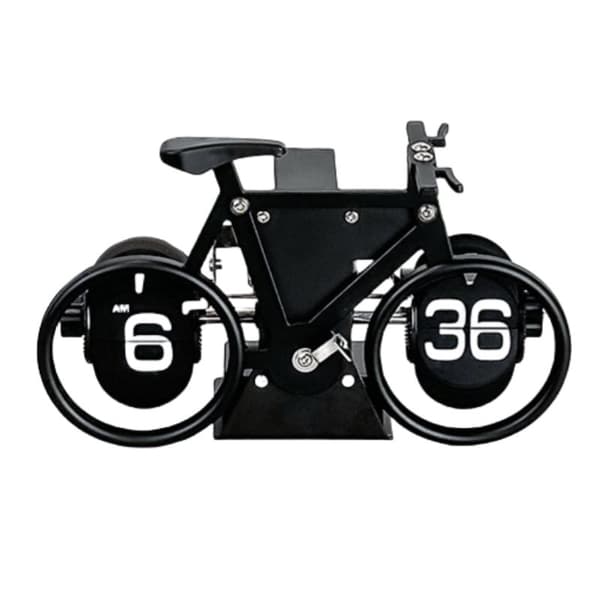 INF Retro cykelmodel digitalt automatisk flip-ur