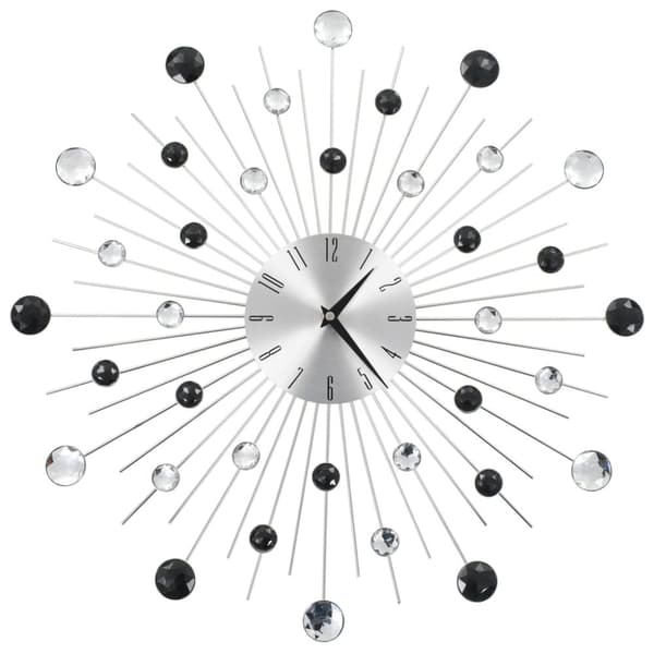 vidaXL Väggklocka med Quartz-urverk 50 cm modern design -  Väggklockor