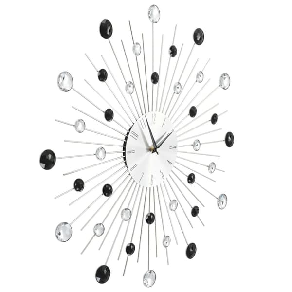 The Living Store Väggklocka med Quartz-urverk 50 cm modern design -  Väggklockor