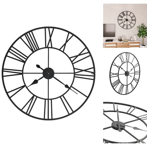 Väggklockor - Living Väggklocka med Quartz-urverk 80 cm XXL