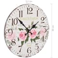 Miniatyrbild 7 av 7: Väggklocka vintage blomma 30 cm - Klocka - Klockor - Home & Living