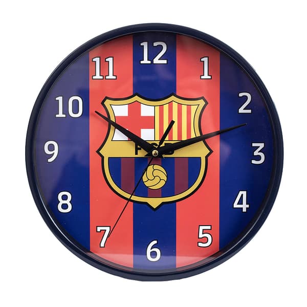 FC Barcelona Wall Clock Blue Red One Size CDON fc-barcelona-wall-clock-blue-red-one-size-cdon