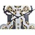 Miniatyrbild 3 av 3: Väggklocka DKD Home Decor Gyllene Silvrig Glas Järn 50 x 8 x 50 cm (3 antal) (2 antal)