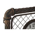 Miniatyrbild 2 av 4: Väggklocka Home ESPRIT Mörkgrå polypropen Järn 93 x 5 x 42 cm