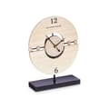 Miniatyrbild 2 av 2: Asztali óra Bollar Svart Metall Trä MDF 20,5 x 26,5 x 7 cm (6 antal)
