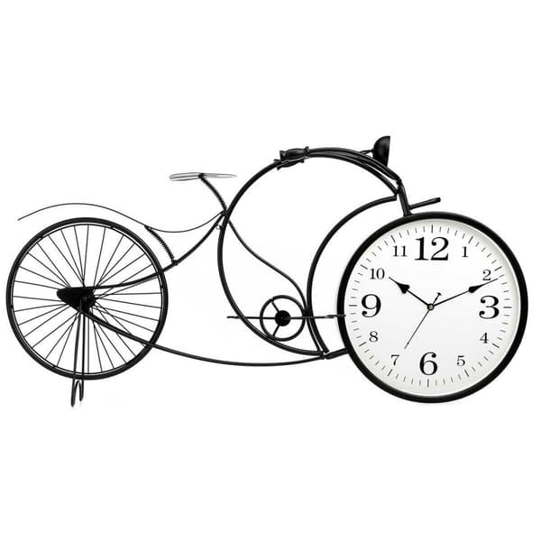 Asztali óra Cykel Svart Metall 95 x 50 x 12 cm