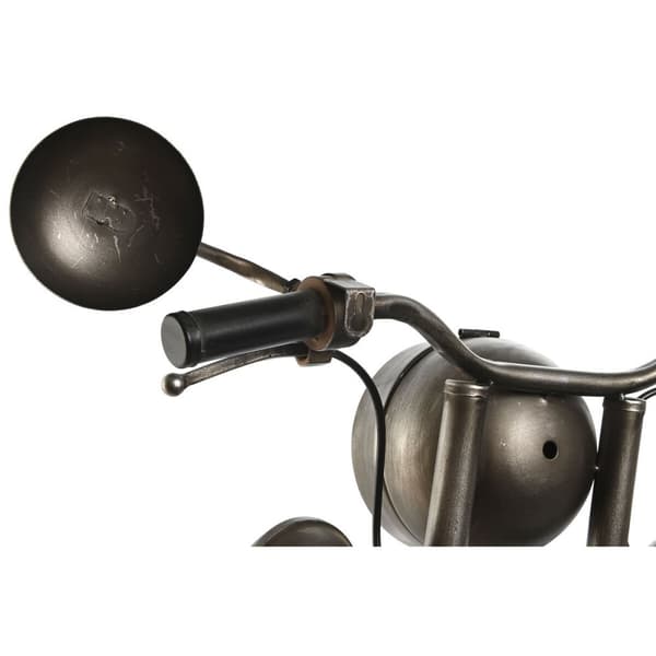 Vægur Home ESPRIT Sort Sølvfarvet Metal 60 x 30 x 78 cm
