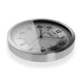 Miniatyrbilde 2 av 3: Veggklokke Versa Sølv Metall Aluminium Quartz 4,1 x 30,5 x 30,5 cm
