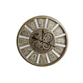 Miniatyrbilde 1 av 3: Veggklokke DKD Home Decor Gir Gyllen Jern 72 x 8,5 x 72 cm