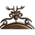 Miniatyrbilde 3 av 4: Veggklokke DKD Home Decor Svart Gyllen Krystall Jern Pendler 27 x 7,5 x 57,5 cm (2 enheter)