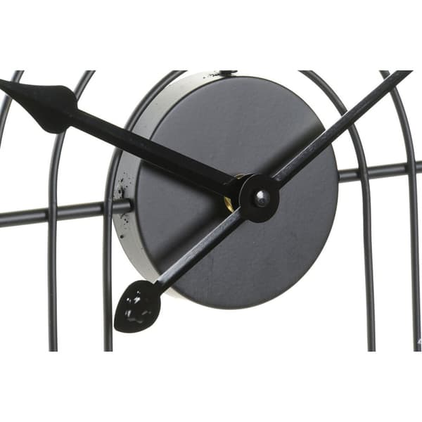 Väggklocka DKD Home Decor Svart Gyllene Metall Modern 45 x 3 x 45 cm (2 antal)