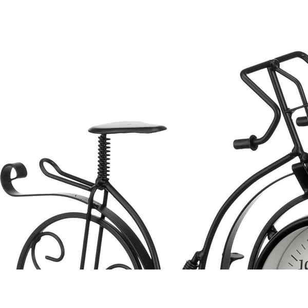 Asztali óra Cykel Svart Metall 33 x 22,5 x 4,2 cm (4 antal)