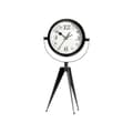 Miniatyrbild 3 av 3: Asztali óra Tripod Svart Metall 14 x 30 x 11 cm (4 antal)