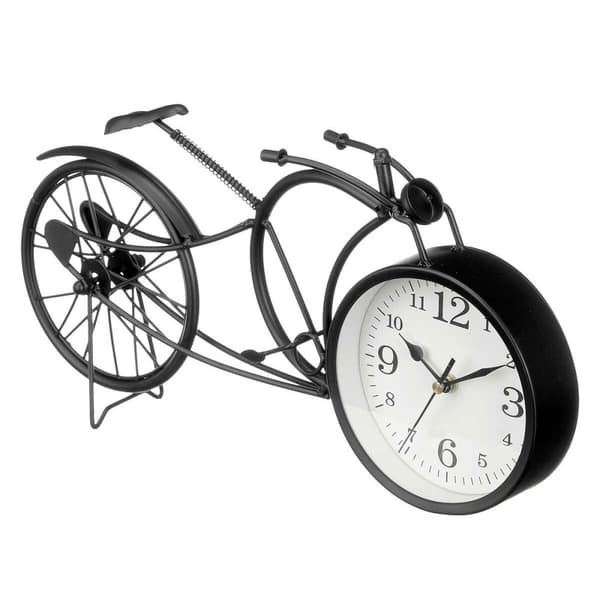 Asztali óra Cykel Svart Metall 40 x 19,5 x 7 cm (4 antal)