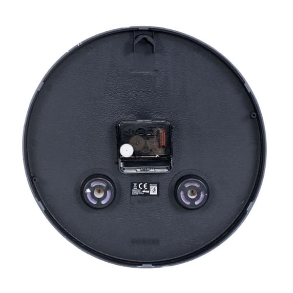 Väggklocka Esperanza EHC016W Vit Glas Plast 25 cm