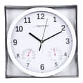 Miniatyrbild 4 av 4: Väggklocka Esperanza EHC016W Vit Glas Plast 25 cm