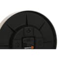 Miniatyrbillede 4 af 4: Vægur Home ESPRIT Hvid Sort Aluminium 30 x 4,3 x 30 cm (2 enheder)