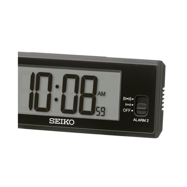 Vækkeur Seiko QHL093K Sort