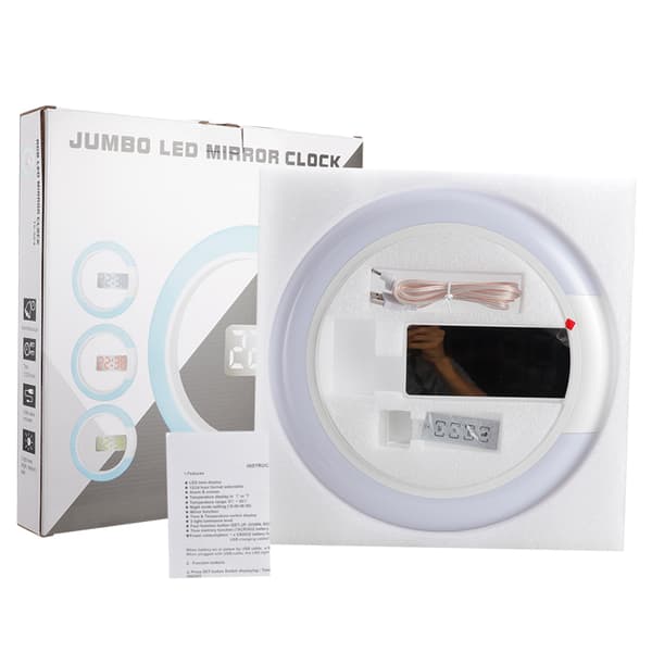 INF Moderne LED-ringur med fjernbetjening 0