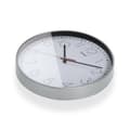 Miniatyrbilde 2 av 3: Veggklokke Versa Hvit Sølv Plast Quartz 4,3 x 30,5 x 30,5 cm